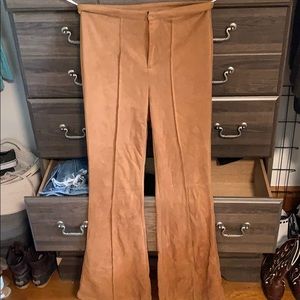 Flared dress pants